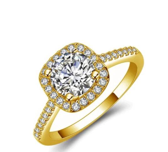 moissanite wedding ring